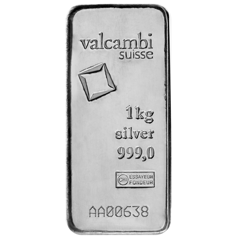 Image for 1 kg Valcambi Silver Bar from TD Precious Metals